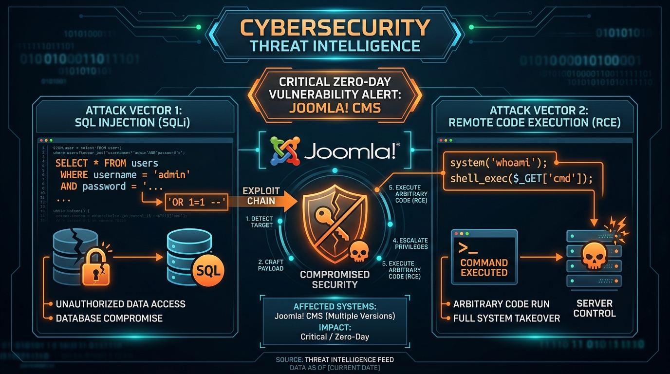 Joomla Zero-Day Exploits: Critical Extension Flaws Under Attack