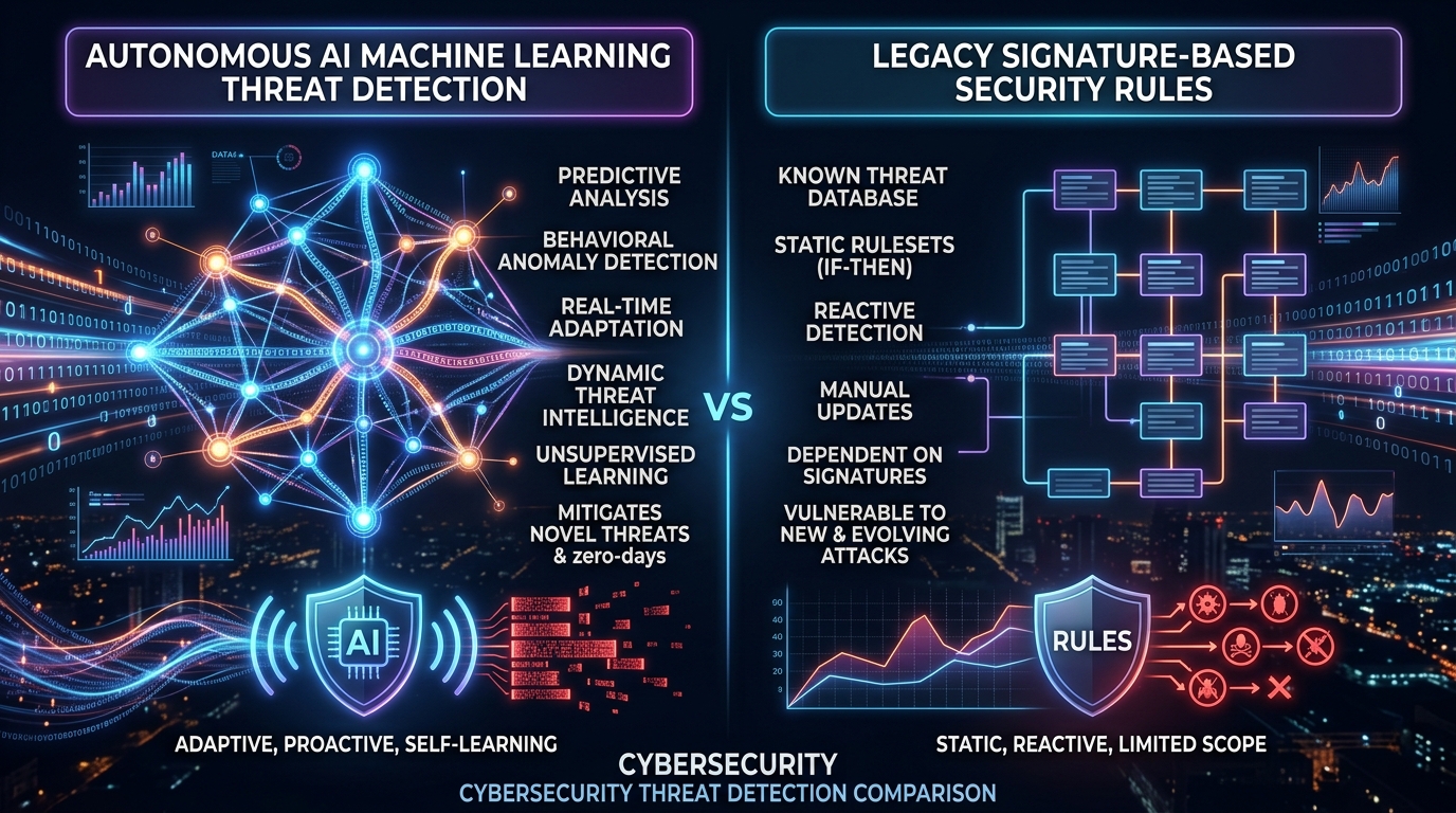 AI Threat Detection vs Signature-Based: What the Data Actually Shows
