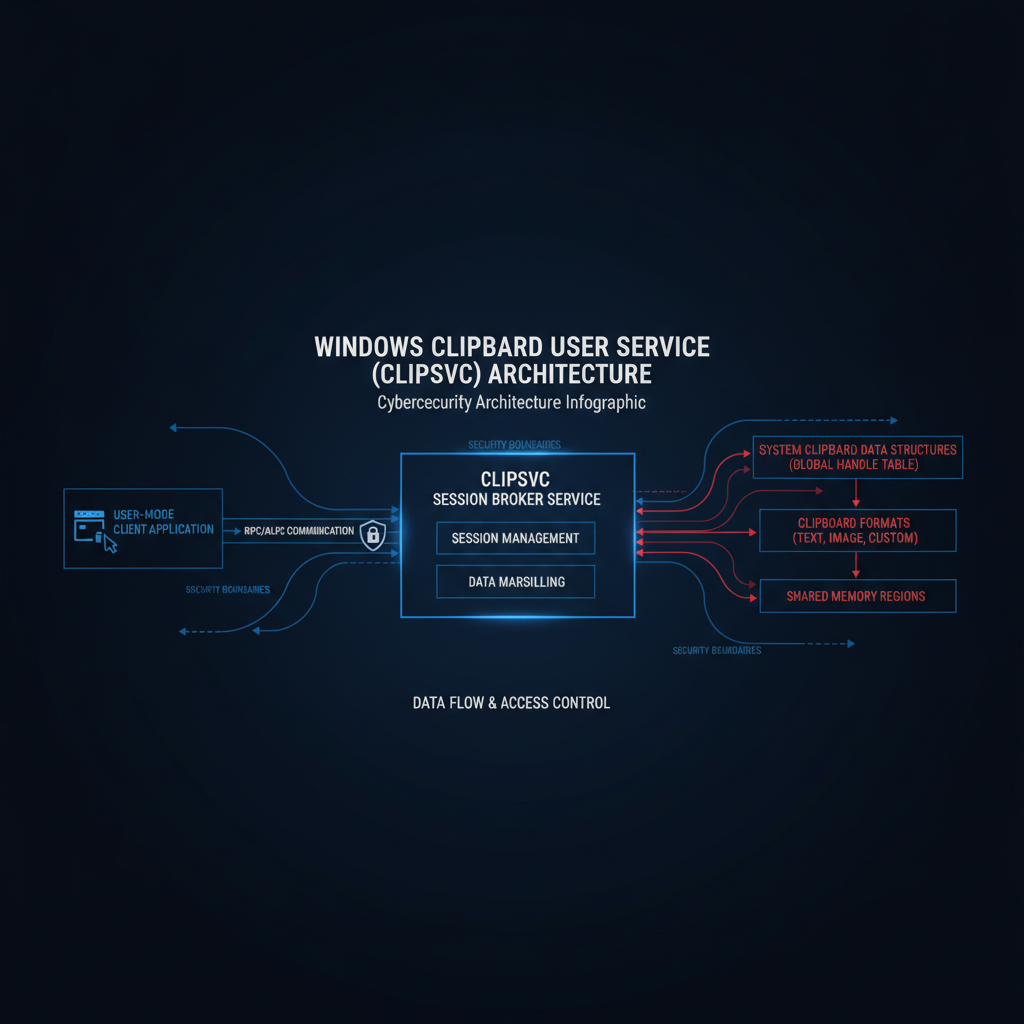 Windows Clipboard User Service (ClipSVC) Architecture